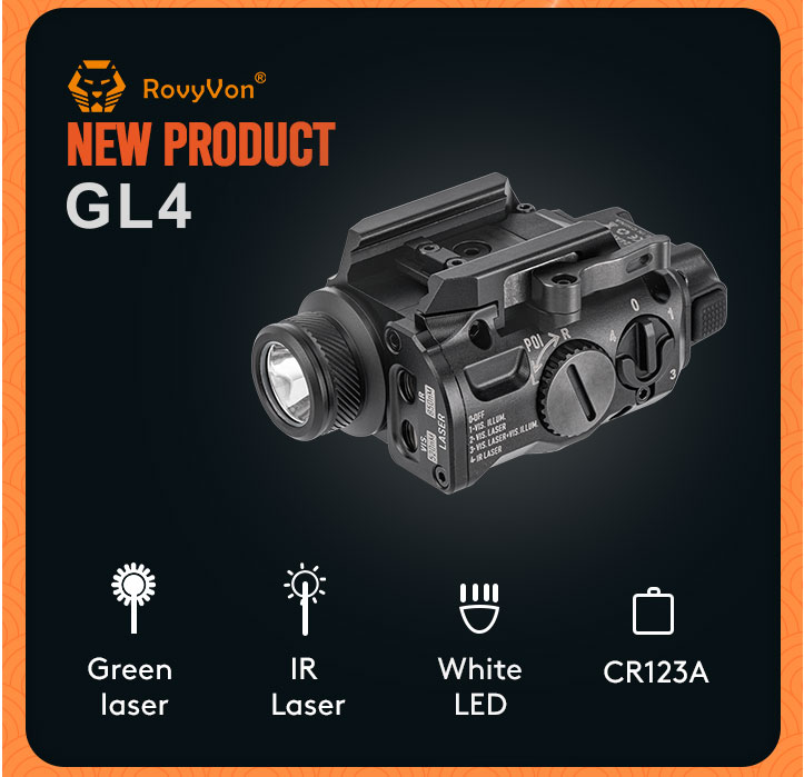 GL4 3-IN-1 Rail-Mounted Light